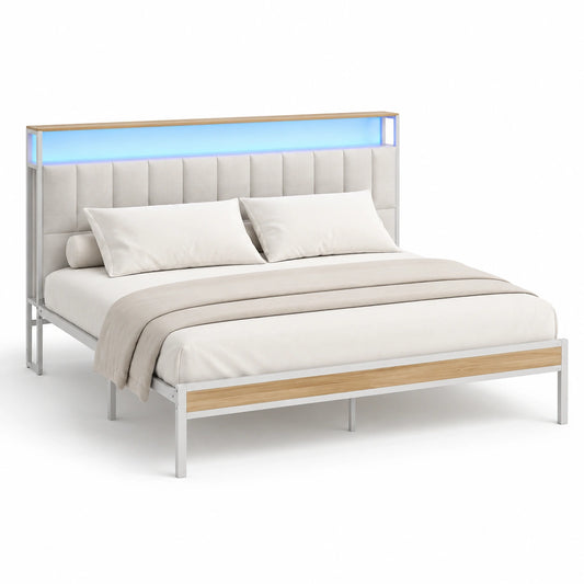 cadre-de-lit-double-moderne-avec-eclairage-led-et-prises-usb-xanwva6831ls