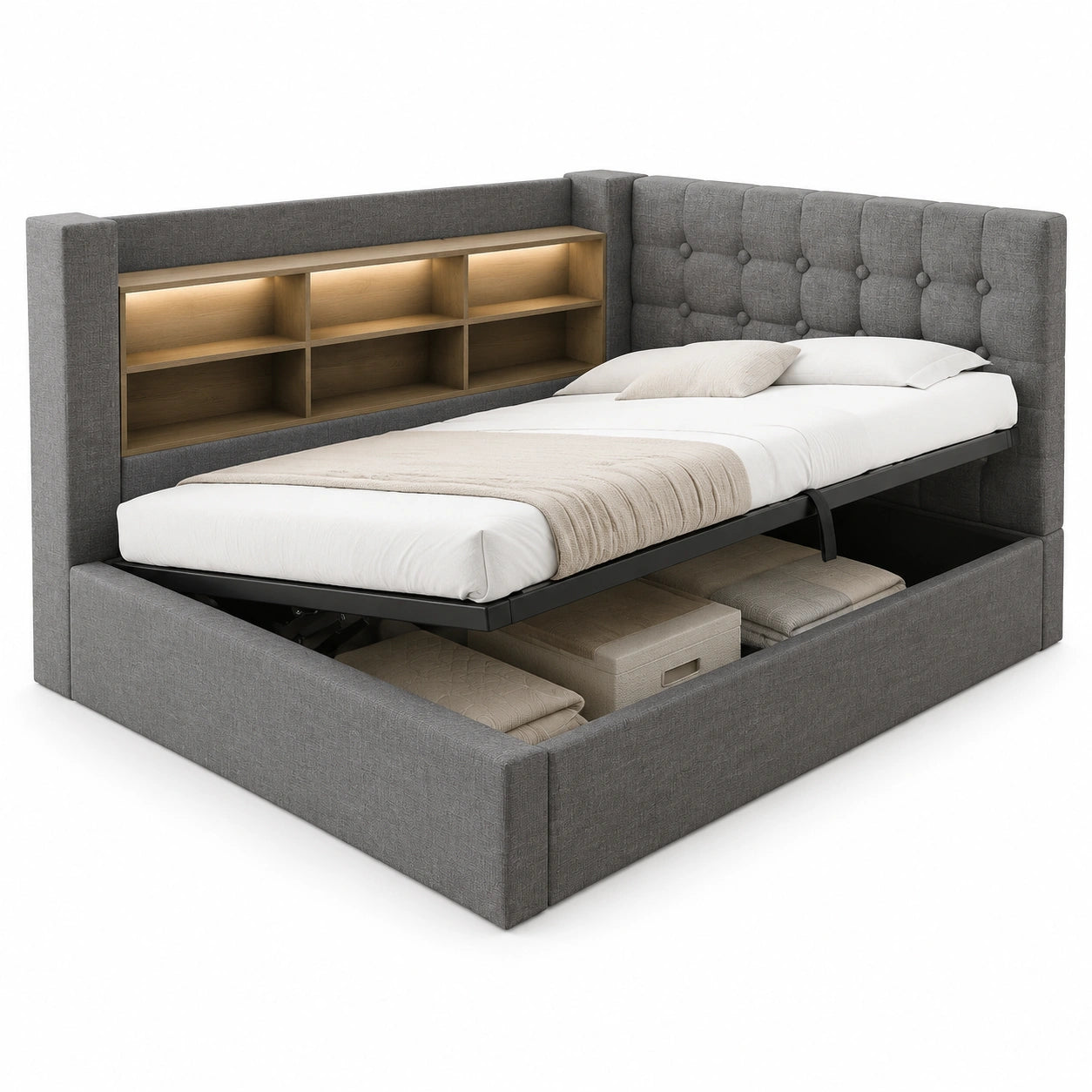 lit-double-140x200-cm-avec-sommier-et-led-tete-de-lit-avec-rangement-en-tissu-lin-gris-jbmiog6842sj