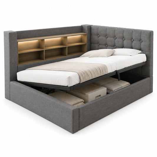 lit-double-140x200-cm-avec-sommier-et-led-tete-de-lit-avec-rangement-en-tissu-lin-gris-jbmiog6842sj